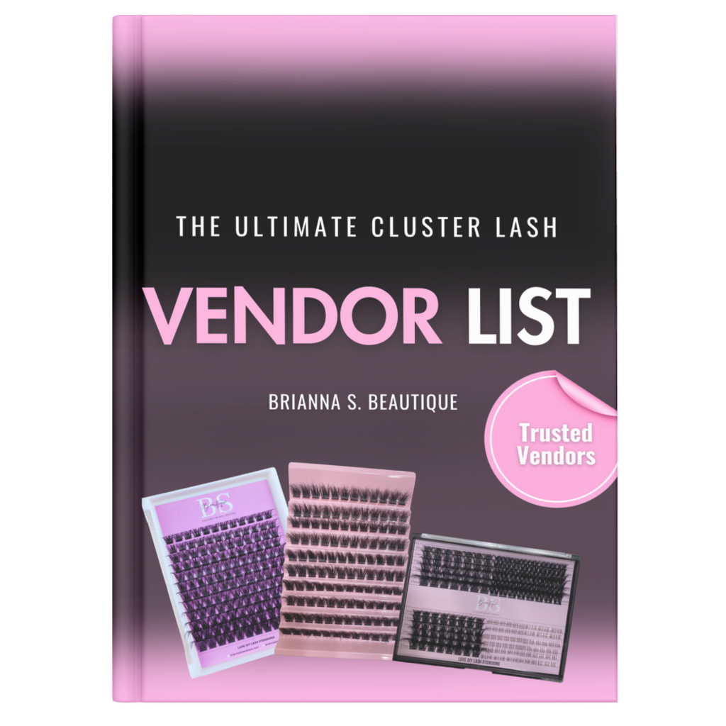 The Ultimate Cluster Lash+Supplies Vendor List